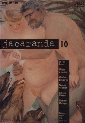 Item #1055 JACARANDA 10. Bruce Kijewski, Charles Bukowski, contributor