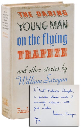 Item #1497 THE DARING YOUNG MAN ON THE FLYING TRAPEZE - INSCRIBED TO VALENTI ANGELO. William...