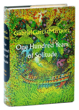 ONE HUNDRED YEARS OF SOLITUDE - REVIEW COPY, WITH TLS FROM PUBLISHER LAID IN