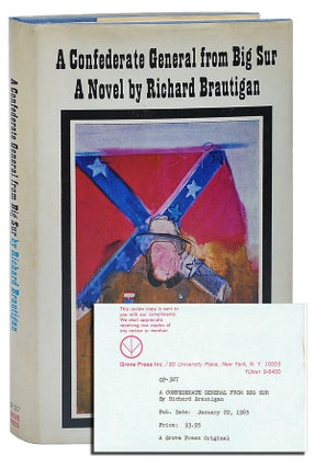 Item #1950 A CONFEDERATE GENERAL FROM BIG SUR - REVIEW COPY. Richard Brautigan