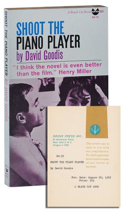 Item #2024 SHOOT THE PIANO PLAYER - REVIEW COPY. David Goodis