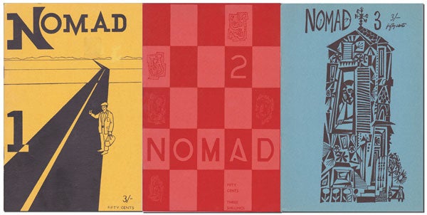 Item #2378 NOMAD - ISSUES 1-11 (COMPLETE RUN). Donald Factor, Anthony Linick, John Daly, Charles Bukowski, contributors.