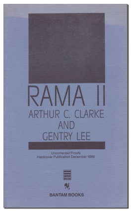 Item #2455 RAMA II - UNCORRECTED PROOF COPY. Arthur C. Clarke, Gentry Lee