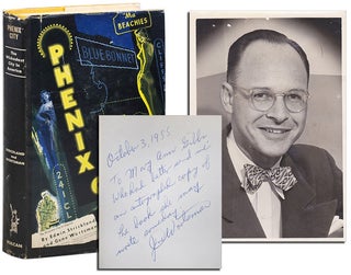 Item #2460 PHENIX CITY - INSCRIBED BY GENE WORTSMAN, WITH AN ORIGINAL PHOTO LAID IN. Edwin...