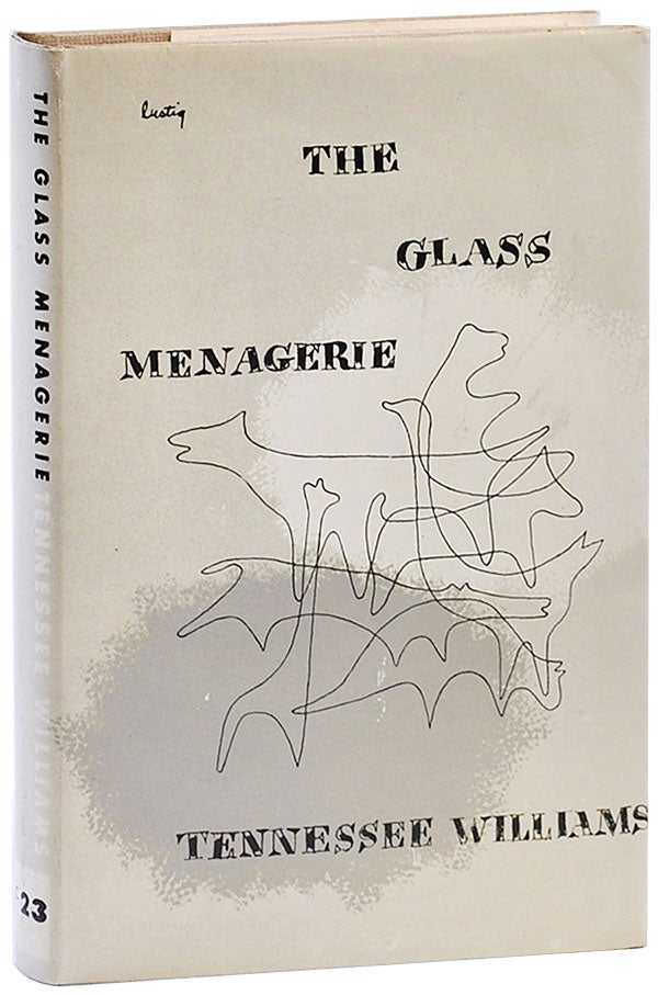 Item #2489 THE GLASS MENAGERIE: A PLAY. Tennessee Williams, Alvin Lustig, play, jacket design.