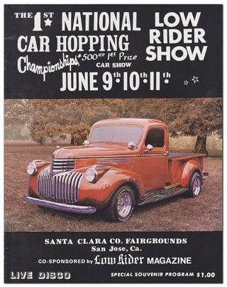 Item #2515 THE 1ST NATIONAL CAR HOPPING CHAMPIONSHIPS, LOW RIDER SHOW - JUNE 9TH, 10TH, 11TH -...
