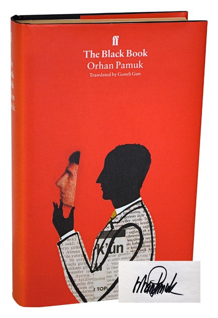 Item #26 THE BLACK BOOK - SIGNED. Orhan Gün Pamuk, Güneli, novel, translation.