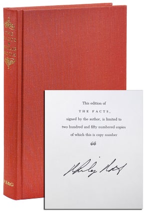 Item #2691 THE FACTS: A NOVELIST'S AUOBIOGRAPHY - LIMITED EDITION, SIGNED. Philip Roth