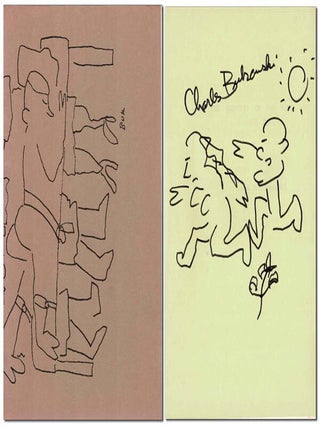 Item #2899 ALL THE ASSHOLES IN THE WORLD AND MINE - SIGNED WITH ARTWORK. Charles Bukowski