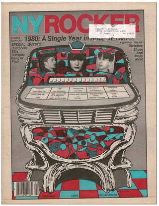 Item #3437 NEW YORK ROCKER NO.36 - FEBRUARY, 1981. S. Andrew Schwartz