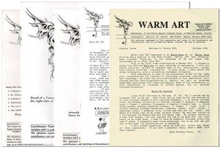 Item #3458 WARM ART: NEWSLETTER OF THE TATTOO SPECIAL INTEREST GROUP OF AMERICAN MENSA, LIMITED -...