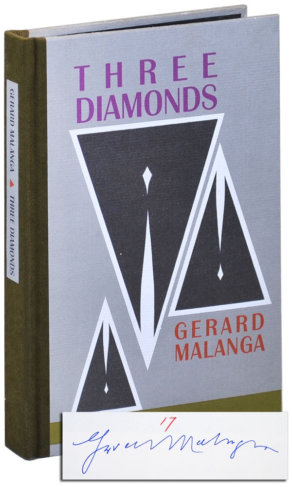 Item #3580 THREE DIAMONDS - LIMITED EDITION, SIGNED. Gerard Malanga.