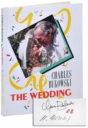 Item #3728 THE WEDDING - LIMITED EDITION, SIGNED. Charles Bukowski, Michael Montfort, text,...