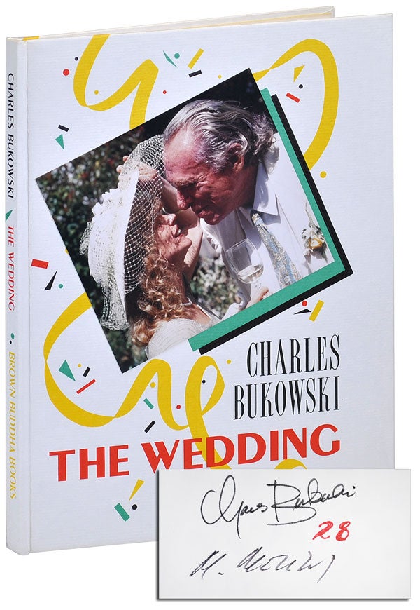 Item #3728 THE WEDDING - LIMITED EDITION, SIGNED. Charles Bukowski, Michael Montfort, text, photographs.