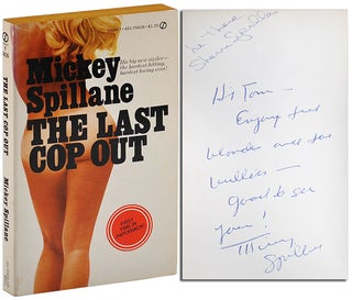 Item #3842 THE LAST COP OUT - INSCRIBED BY MICKEY & SHERRI SPILLANE. Mickey Spillane