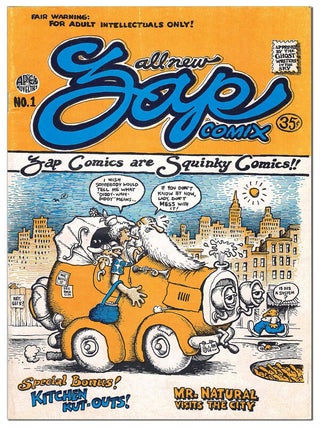 Item #4223 ZAP COMIX NO.1. R. Crumb