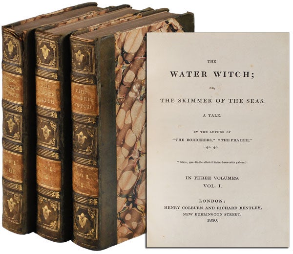 Item #4598 THE WATER WITCH; OR, THE SKIMMER OF THE SEAS. A TALE. James Fenimore Cooper.
