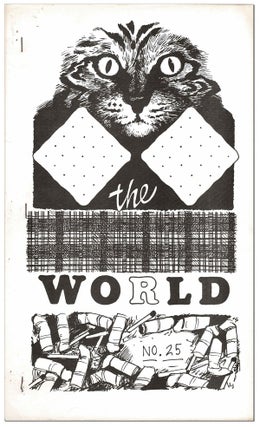 Item #4904 THE WORLD - NO.25. Patti Smith, Tom Clark, Joe Brainard, Ted Berrigan, Frank O'Hara,...