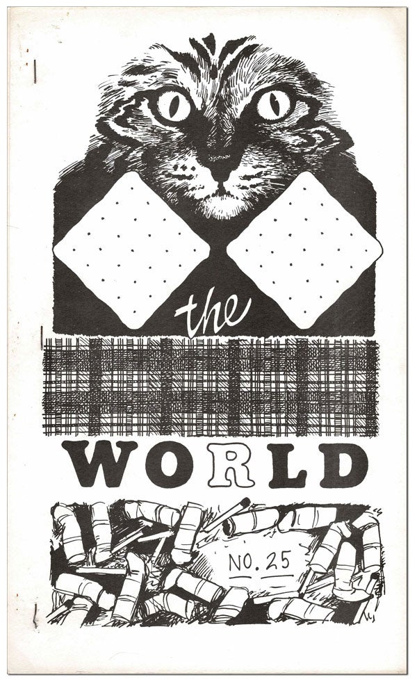 THE WORLD - NO.25. Patti Smith, Tom, Joe Brainard, Ted Berrigan.