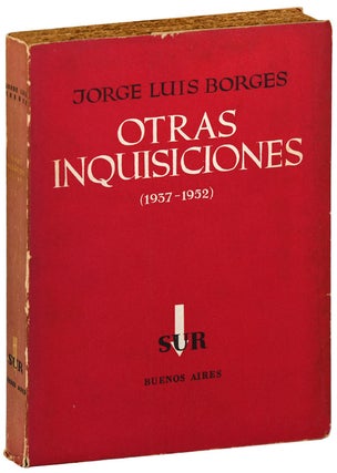Item #5498 OTRAS INQUISICIONES (1937-1952). Jorge Luis Borges