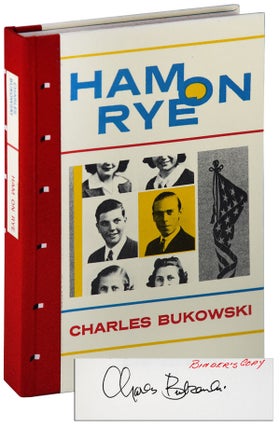 Item #5546 HAM ON RYE: A NOVEL - THE BINDER'S COPY, SIGNED, WITH AN ORIGINAL PAINTING. Charles...