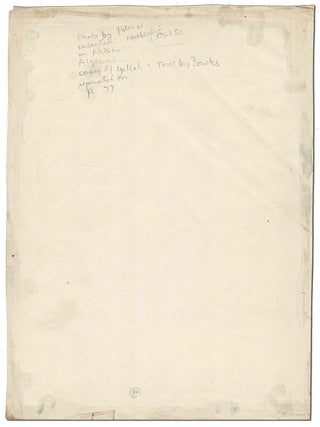 YALLAH - SIGNED, WITH AN ORIGINAL HAEBERLIN PHOTOGRAPH LAID IN