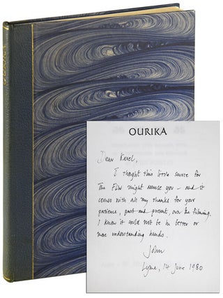 Item #5662 OURIKA - INSCRIBED TO KAREL REISZ. Claire De Durfort, John Fowles, novel, translation