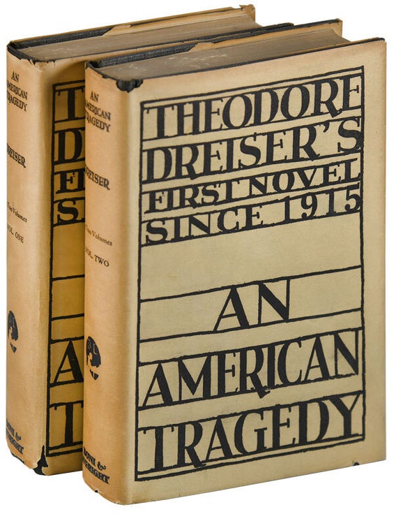 AN AMERICAN TRAGEDY. Theodore Dreiser.