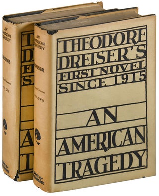 Item #5664 AN AMERICAN TRAGEDY. Theodore Dreiser