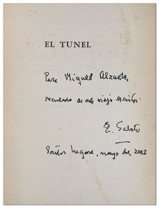 EL TÚNEL - INSCRIBED