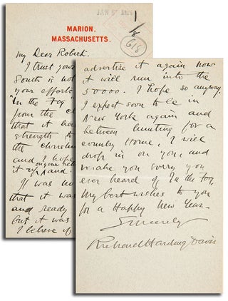 IN THE FOG - WITH AN AUTOGRAPH LETTER TO HIS PUBLISHER, ROBERT H. RUSSELL