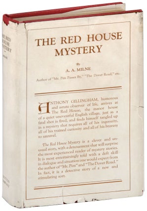Item #5881 THE RED HOUSE MYSTERY. A. A. Milne