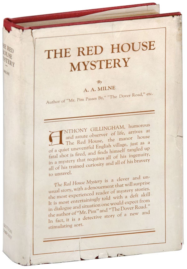 Item #5881 THE RED HOUSE MYSTERY. A. A. Milne.