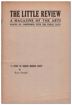 Item #5989 THE LITTLE REVIEW - VOL.IV, NO.10 (FEBRUARY, 1918). Ezra Pound, Margaret Anderson,...