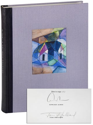 Item #5992 A DELICATE BALANCE: A PLAY - LIMITED EDITION, SIGNED. Edward Albee, Tom Holland, play,...
