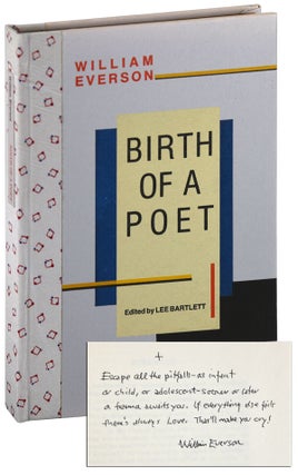 Item #6027 BIRTH OF A POET: THE SANTA CRUZ MEDITATIONS - THE BINDER'S COPY, SIGNED WITH AN...
