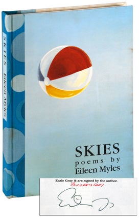 Item #6051 SKIES - THE BINDER'S COPY, SIGNED. Eileen Myles