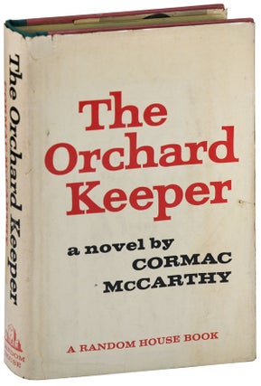 THE ORCHARD KEEPER - DAVID MADDEN'S EXTENSIVELY ANNOTATED REVIEW COPY