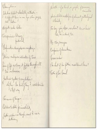 THE ORCHARD KEEPER - DAVID MADDEN'S EXTENSIVELY ANNOTATED REVIEW COPY