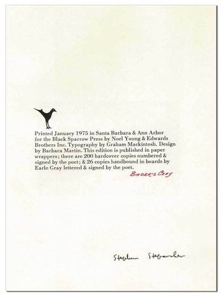 MINING THE DARKNESS - THE BINDER'S COPY, SIGNED
