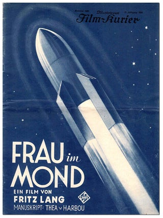 Item #6226 FRAU IM MOND: EIN FILM VON FRITZ LANG (THE WOMAN IN THE MOON) - ORIGINAL FILM PROGRAM....