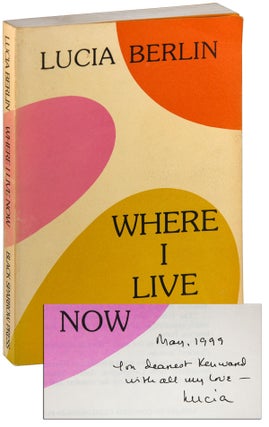 SO LONG: STORIES, 1987-1992 [WITH] WHERE I LIVE NOW - INSCRIBED TO KENWARD ELMSLIE
