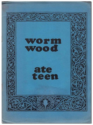Item #6395 THE WORMWOOD REVIEW - NO.18 (VOL.5, NO.2). Charles Bukowski, Steve Richmond, Douglas...