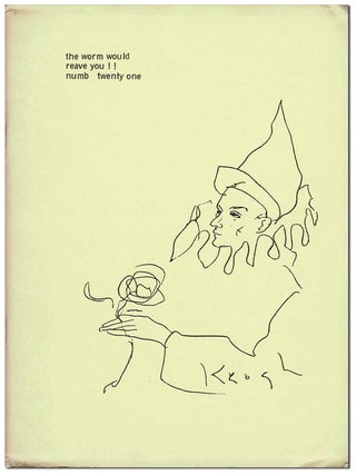 Item #6398 THE WORMWOOD REVIEW - NO.21 (VOL.6, NO.1). Charles Bukowski, Louis Ginsberg, Walter...