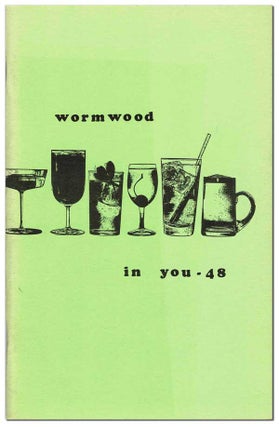 Item #6464 THE WORMWOOD REVIEW - NO.48 (VOL.12, NO.4). Charles Bukowski, Charles Stetler, Marvin...