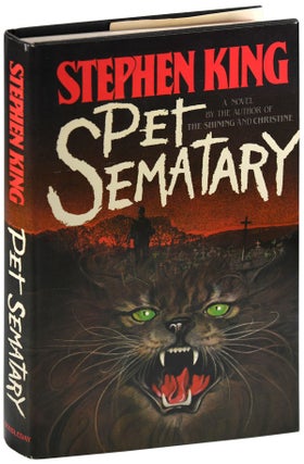 Item #6504 PET SEMATARY - INSCRIBED TO ANNIE GOTTLIEB. Stephen King