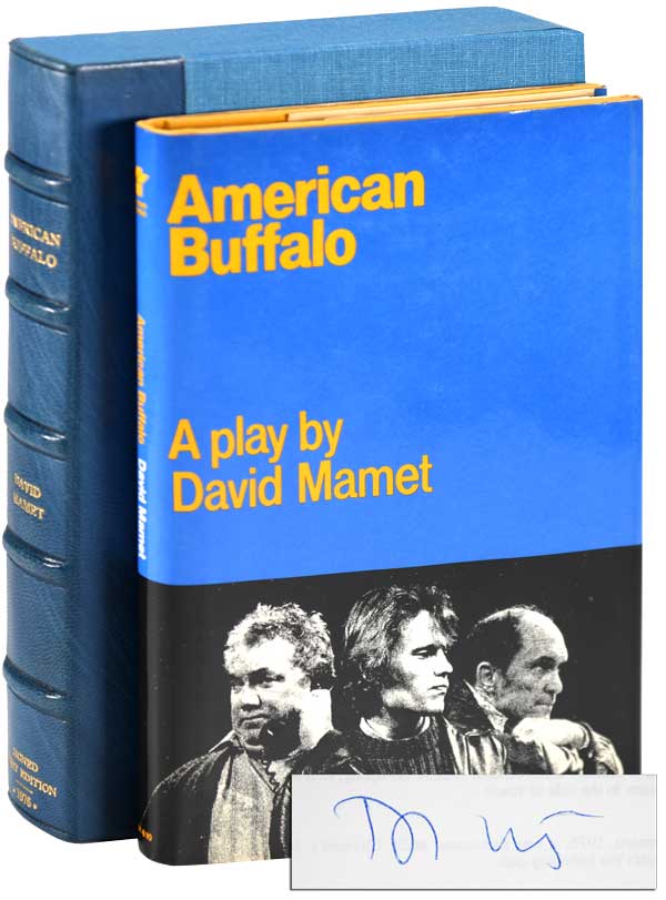 Item #6537 AMERICAN BUFFALO: A PLAY - SIGNED. David Mamet.