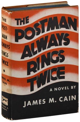 Item #6541 THE POSTMAN ALWAYS RINGS TWICE. James M. Cain