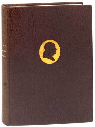 Item #6605 THE MEMOIRS OF BENJAMIN FRANKLIN. Benjamin Franklin