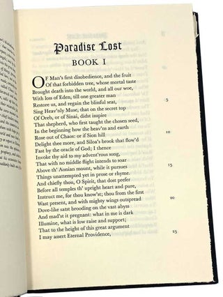 PARADISE LOST: A POEM IN TWELVE BOOKS